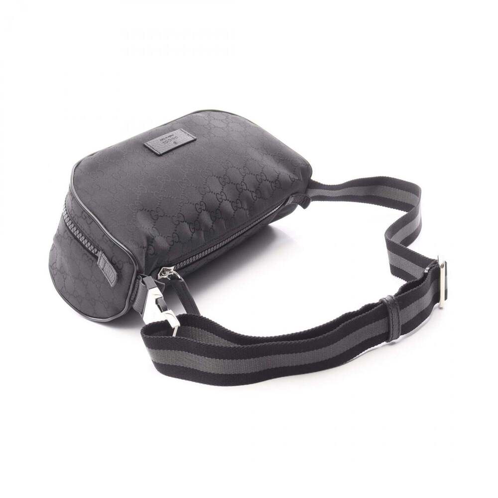 GUCCI Black Leather Fanny Pack - Picture 2 of 5